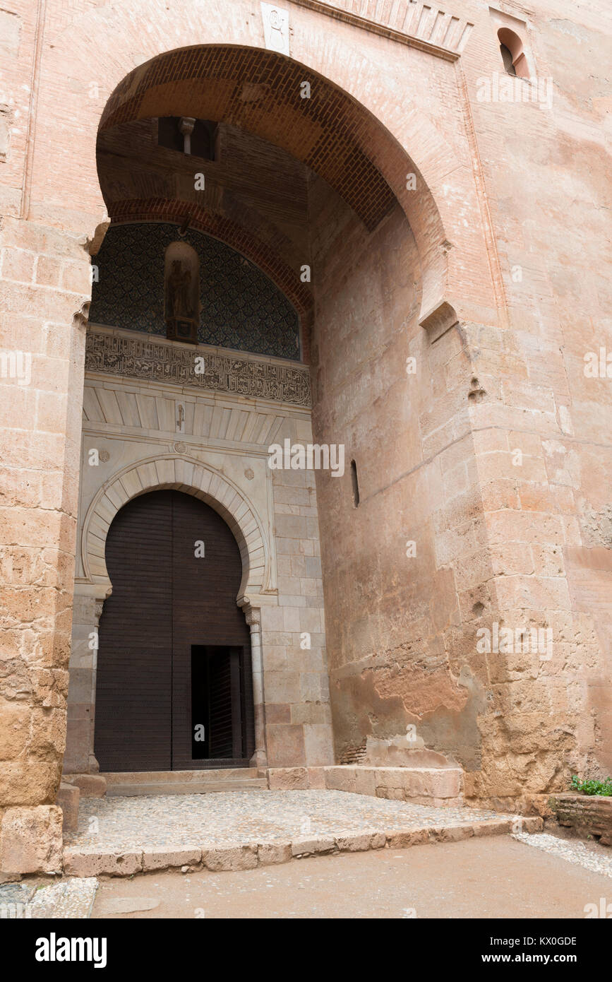 Alhambra in Granada, Andalusien, Spanien, Stockfoto