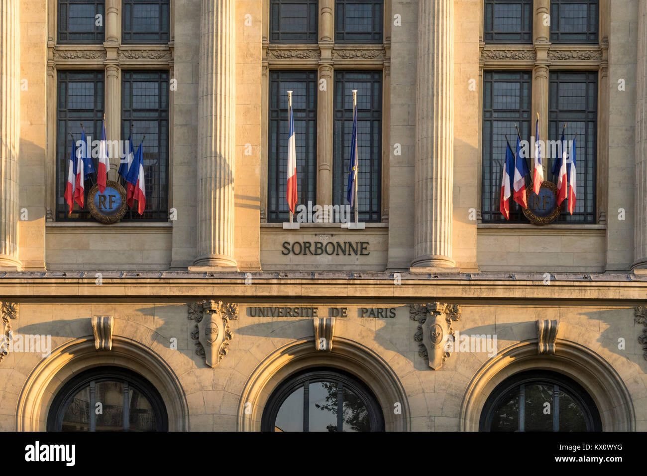 Universität Sorbonne, Paris, Paris, Frankreich Stockfoto