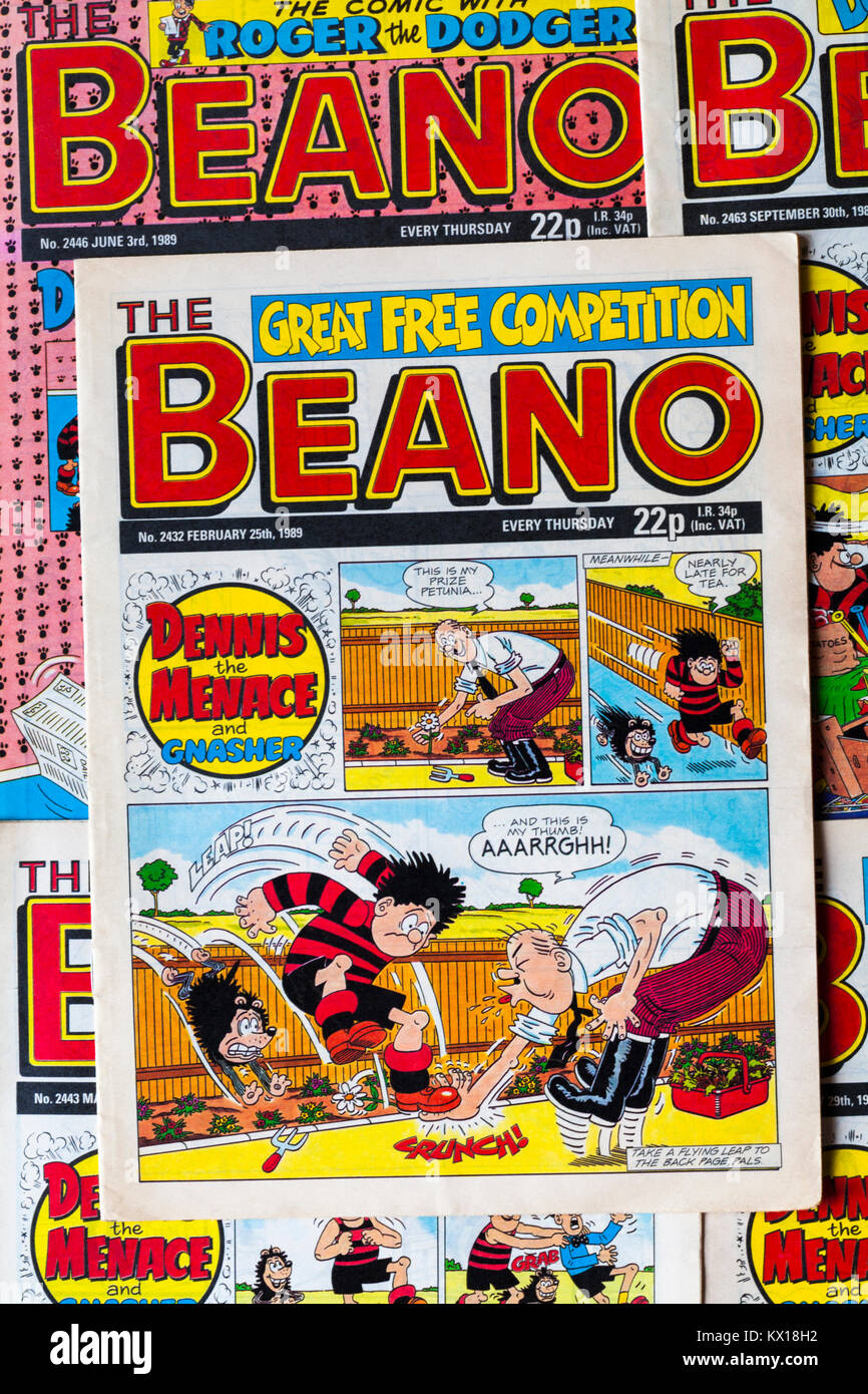 Comic, Comics, Beano Beano Stockfotografie - Alamy