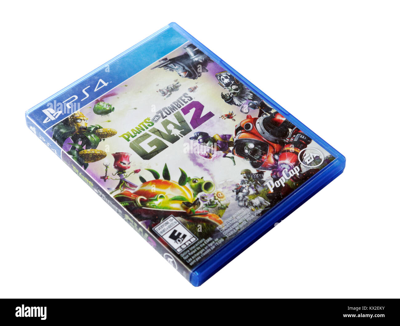 Sony PlayStation 4-Spiel Pflanzen gegen Zombies Stockfoto