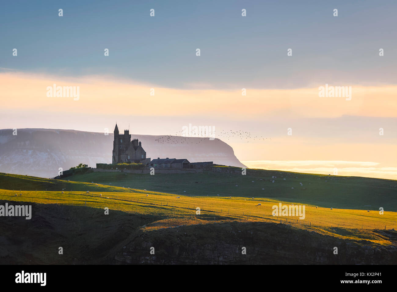 Das classiebawn Castle in Sligo - Irland Stockfoto