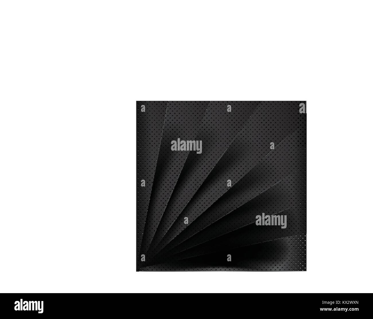 Black Metal vector Hintergrund multi Papier für die Beleuchtung und die Nachricht website design überschneiden Stock Vektor