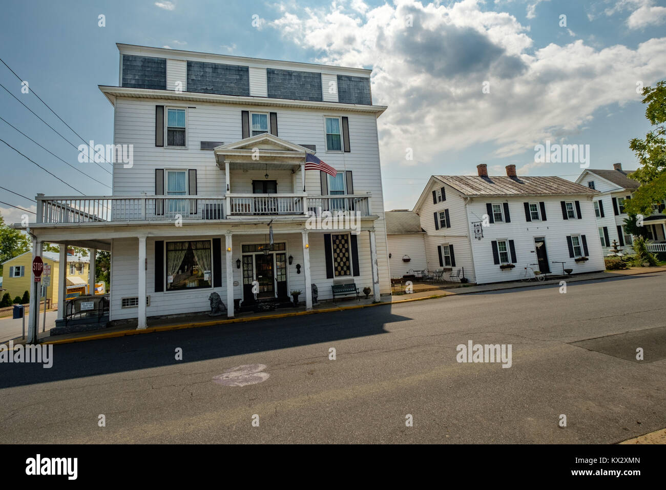 Strasburg Hotel, 213 South Holliday Street, Strasburg, Virginia Stockfoto