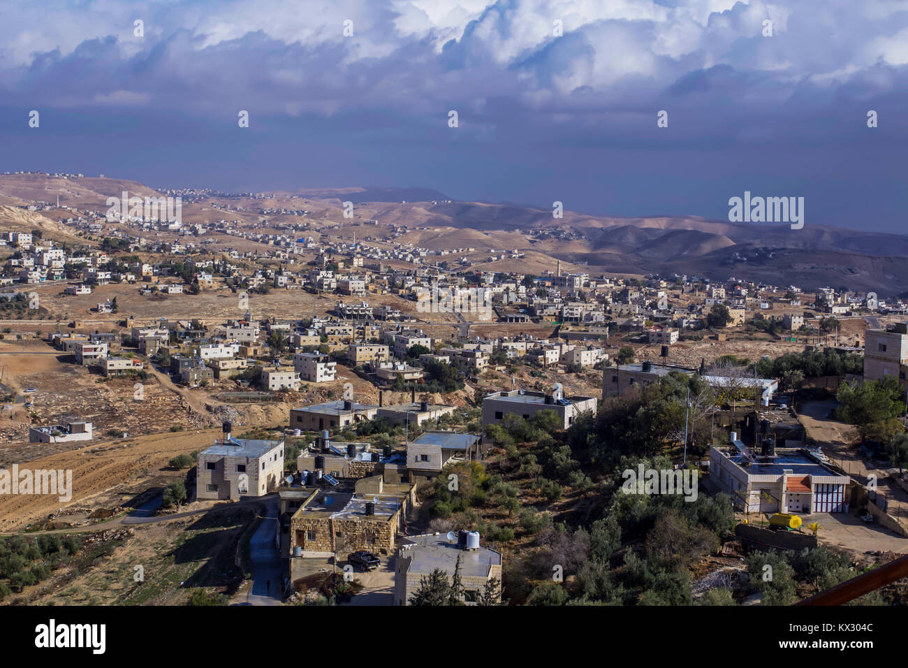 Herodium Archäologische Stätte Herodes Palace in der juda Mountain Land reisen Israel Stockfoto