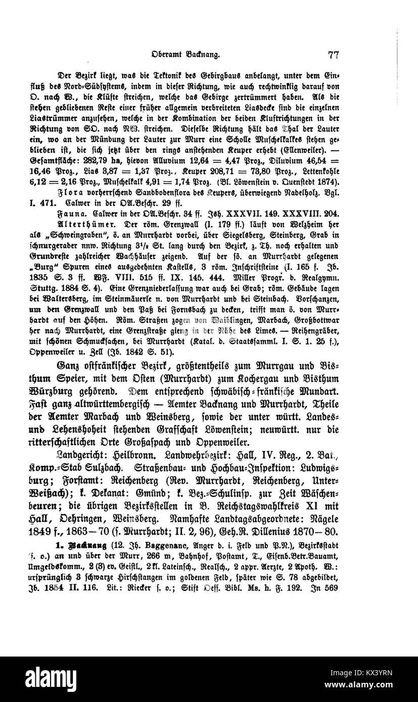 Ein historisches Werk, das die politischen, sozialen und kulturellen Entwicklungen des Königreichs Württemberg im 19. Jahrhundert dokumentiert und dessen Regierungsführung und Erbe in Deutschland hervorhebt. Stockfoto