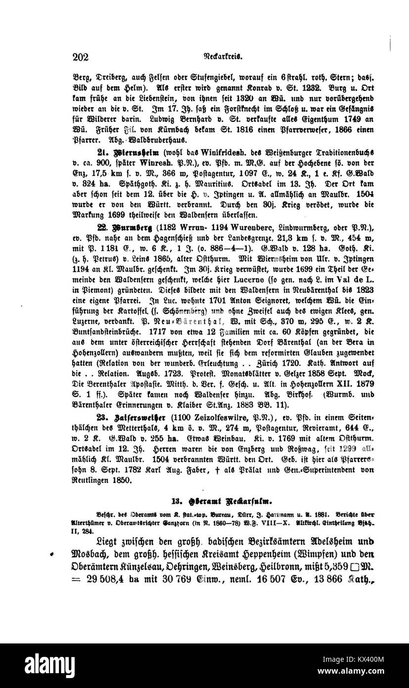 Dieses historische Dokument über das Königreich Württemberg diskutiert seine politische Struktur, Entwicklung und Rolle in der europäischen Geschichte und gibt detaillierte Einblicke in die Staatsführung. Stockfoto