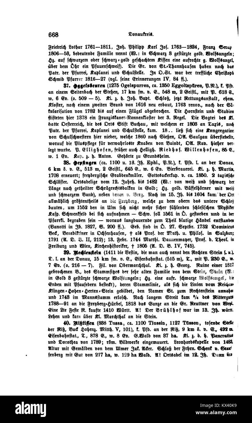 Eine Seite aus dem Regierungsblatt für das Königreich Württemberg von 1906, auf der offizielle Dekrete und Verwaltungserklärungen im Königreich Württemberg aufgeführt sind. Stockfoto