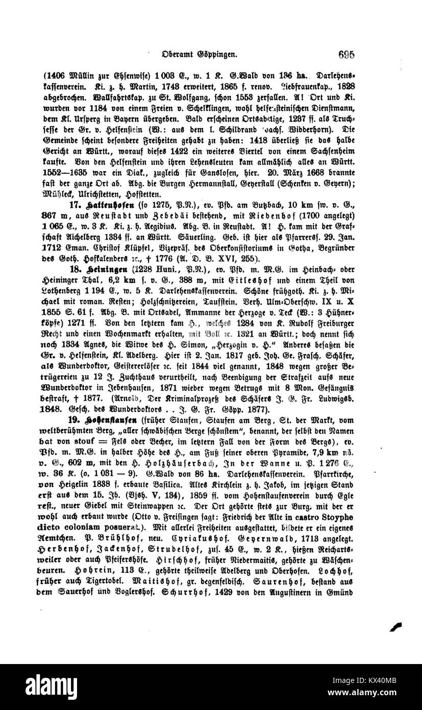 Dieser Verweis „das Königreich Württemberg III 695“ konzentriert sich auf das Königreich Württemberg und erforscht dessen Geschichte, Kultur und Rolle in der europäischen Politik im 19. Jahrhundert. Stockfoto