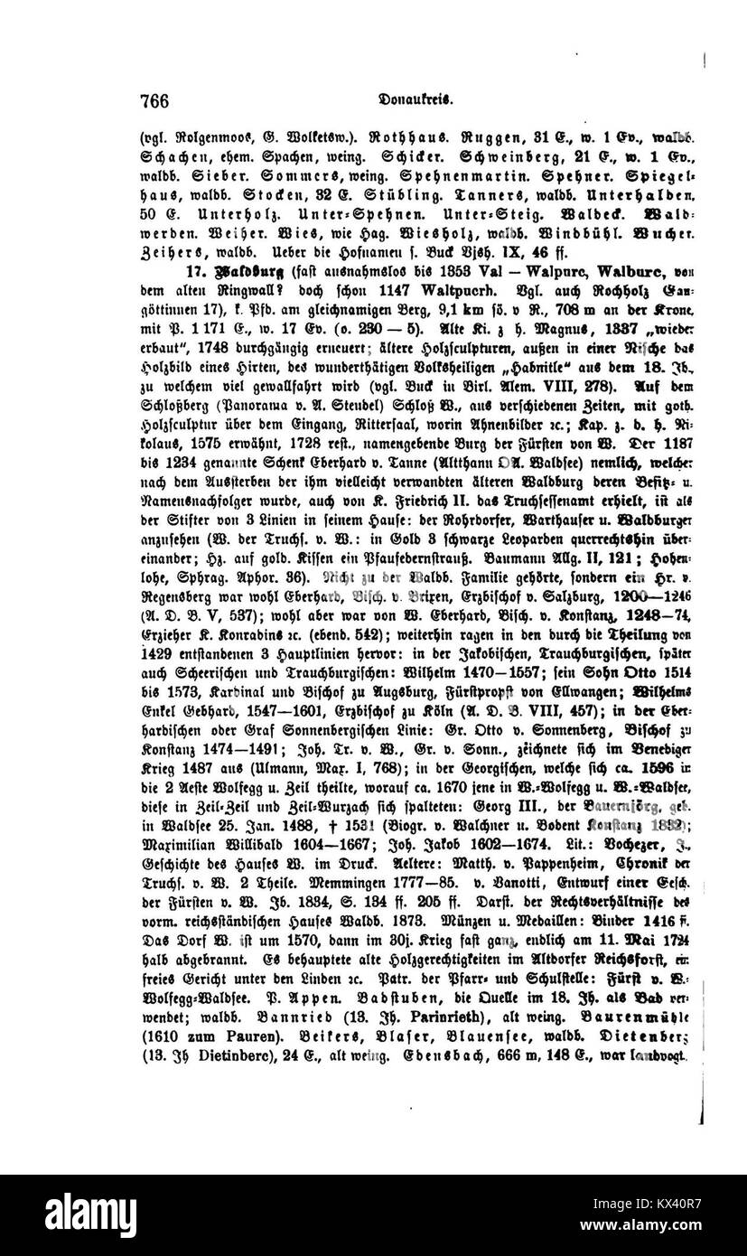 Eine Seite aus dem Regierungsblatt für das Königreich Württemberg von 1906, auf der offizielle Dekrete und Verwaltungserklärungen im Königreich Württemberg aufgeführt sind. Stockfoto