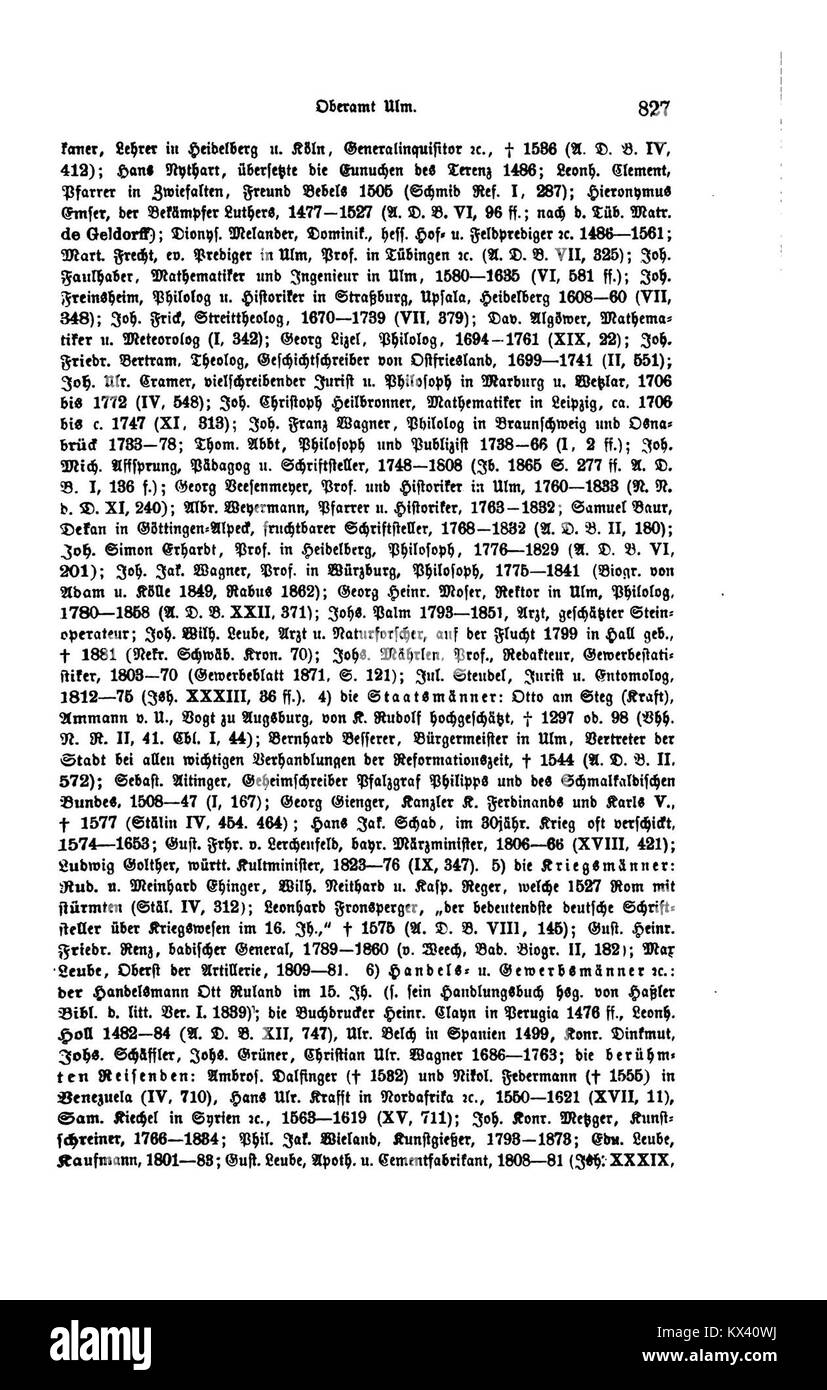 Eine Seite aus dem Regierungsblatt für das Königreich Württemberg von 1906, auf der offizielle Dekrete und Verwaltungserklärungen im Königreich Württemberg aufgeführt sind. Stockfoto