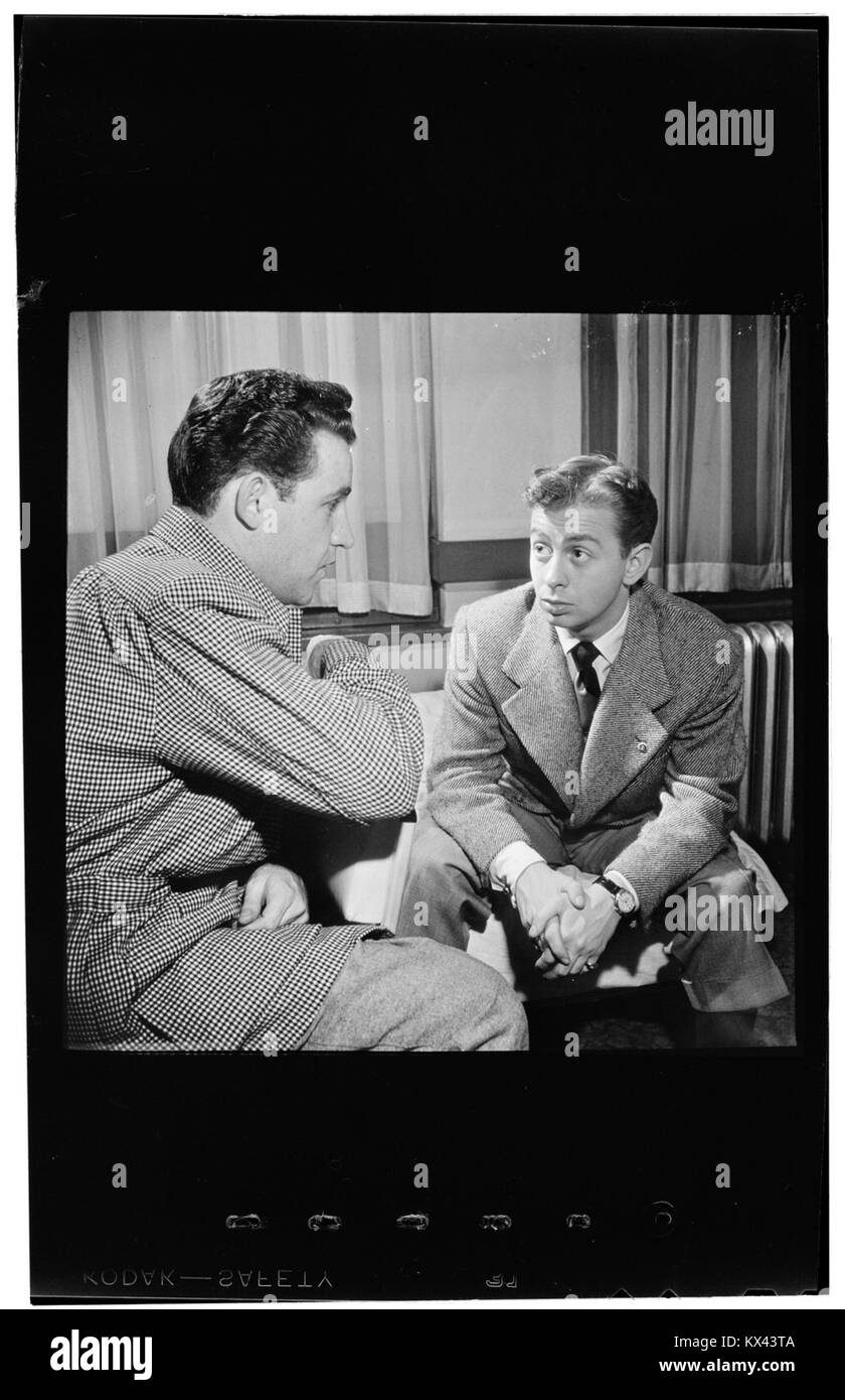 (Porträt von Mel Tormé, New York, N.Y., zwischen 1946 und 1948) (LOC) (4843147859) Stockfoto