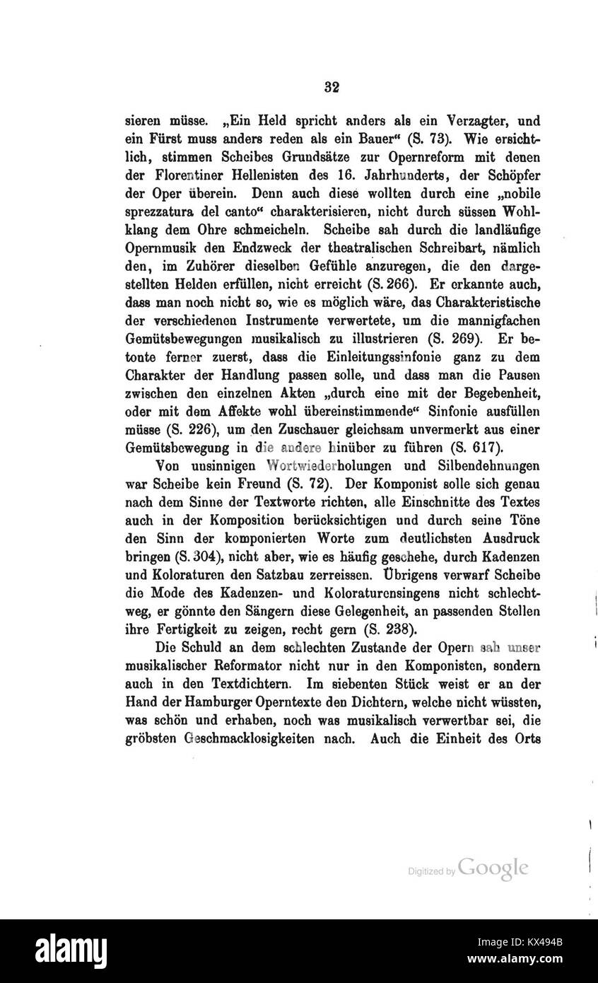 Diese Seite aus „die Anfänge des musikalischen Journalismus“ untersucht die Ursprünge des Musikjournalismus und verfolgt seine Entwicklung, redaktionelle Praktiken und Rolle bei der Gestaltung der öffentlichen Wahrnehmung von Musik im 19. Jahrhundert. Stockfoto