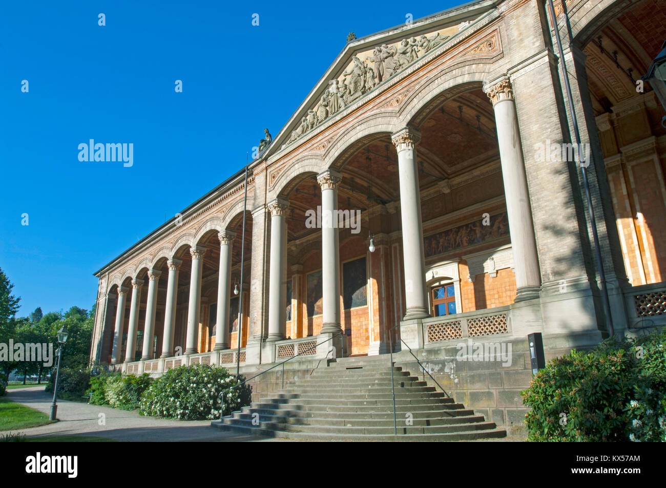 BRD, Baden-Württemberg, Baden-Baden, Trinkhalle, erbaut 1839-42 von Heinrich Hübsch Stockfoto