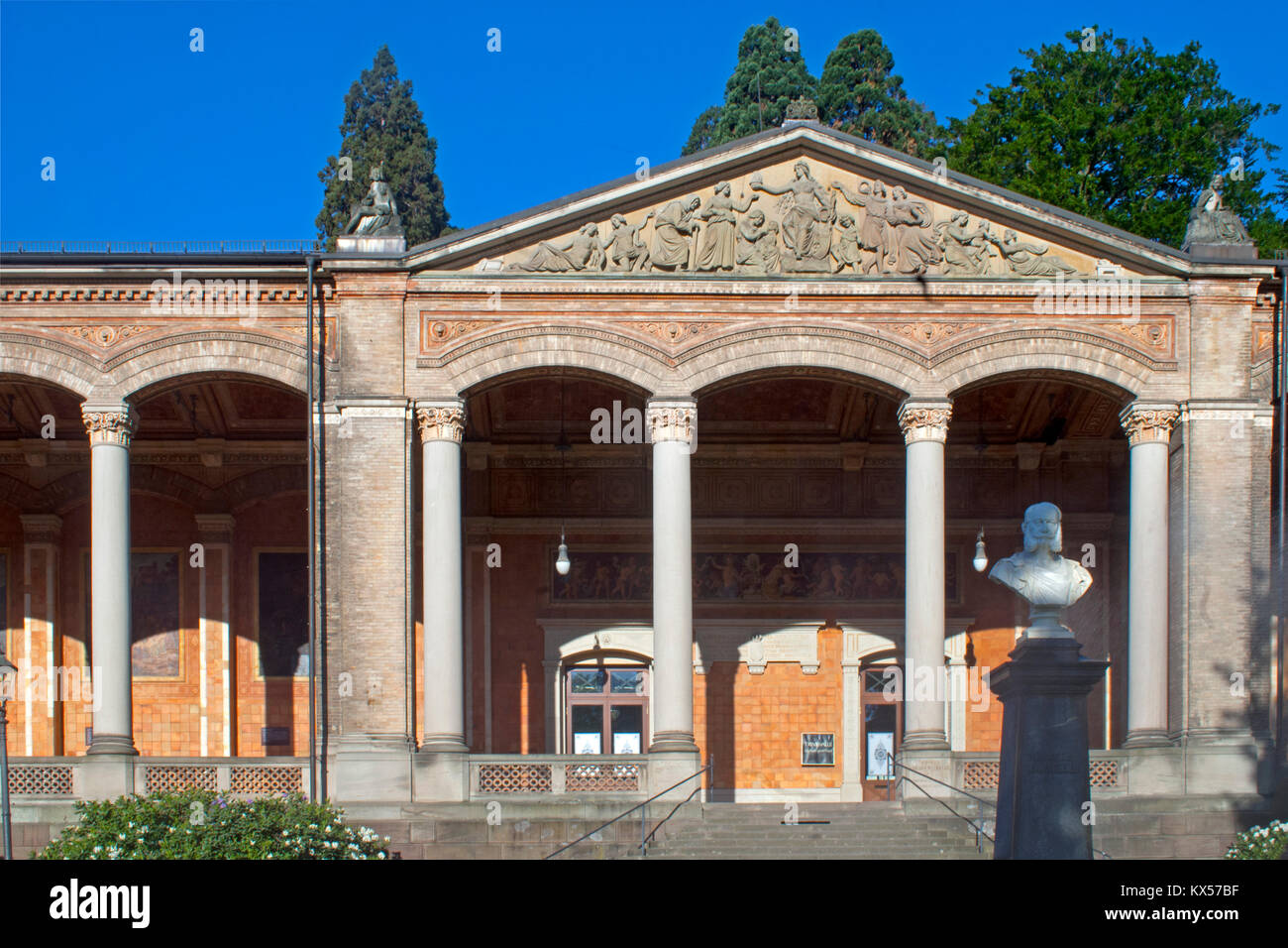 BRD, Baden-Württemberg, Baden-Baden, Trinkhalle, erbaut 1839-42 von Heinrich Hübsch Stockfoto