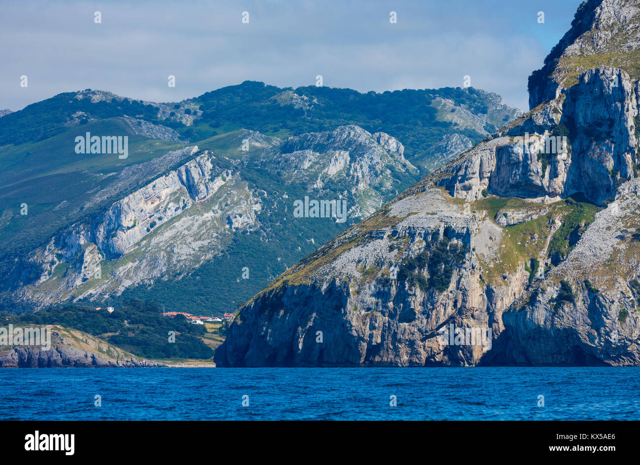 'Montaña Orientalische Costera", Biscaya, Kantabrien, Spanien, Europa Stockfoto