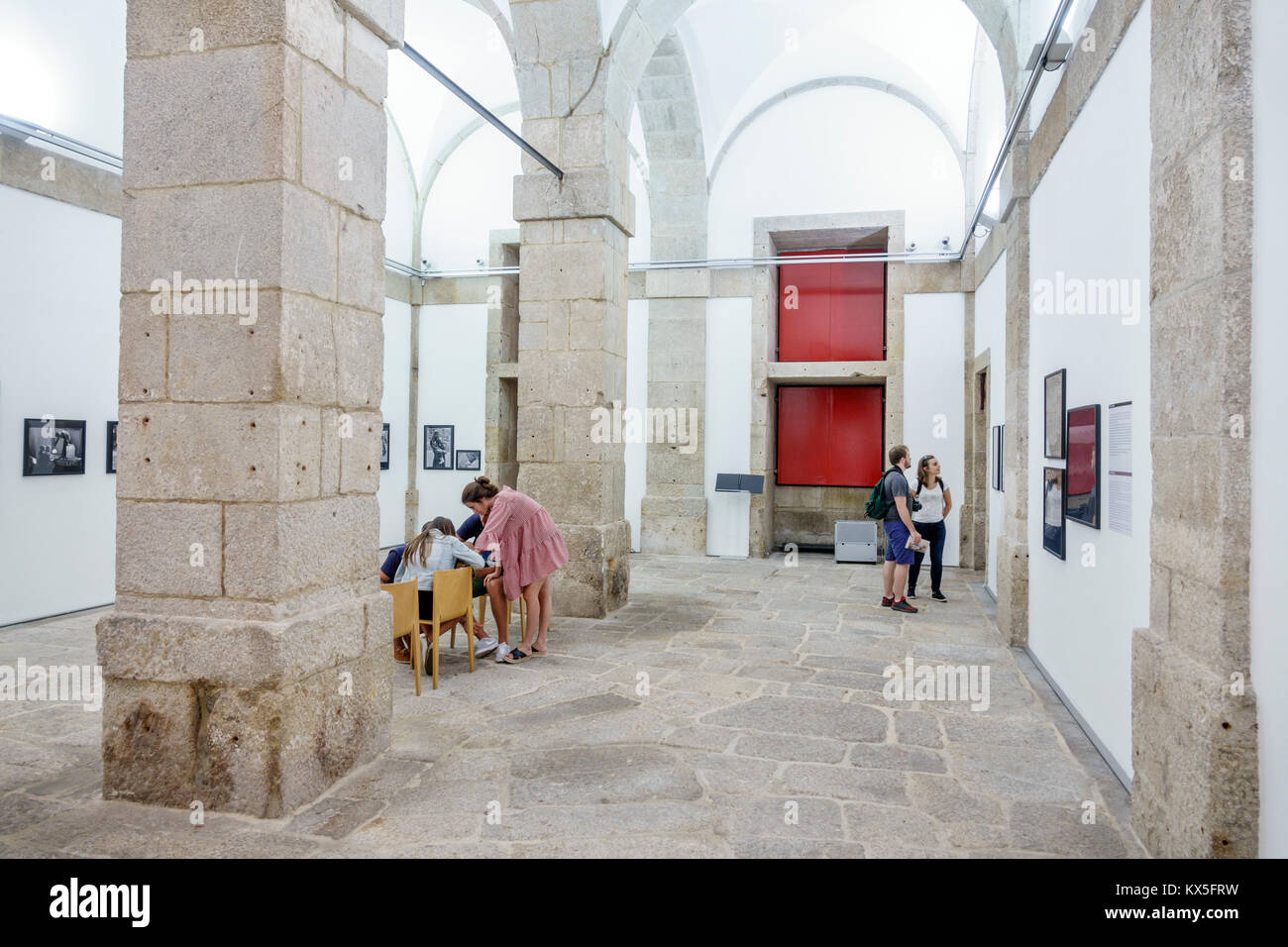 Porto Portugal, historisches Zentrum, Centro Portugues de Fotografia, Portugiesisches Fotozentrum, Museum, Ausstellungssammlung, Humano, dema Stockfoto