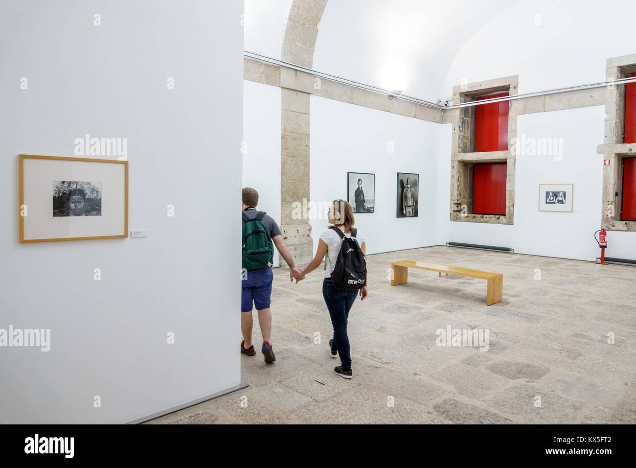 Porto Portugal, historisches Zentrum, Centro Portugues de Fotografia, Portugiesisches Fotozentrum, Museum, Ausstellungssammlung, Humano, dema Stockfoto