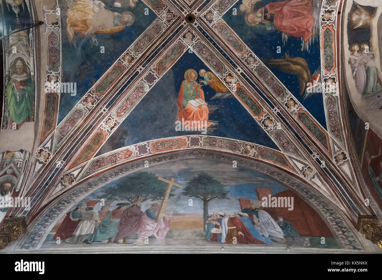 Freskenzyklus der Legende des Wahren Kreuzes von Piero della Francesca