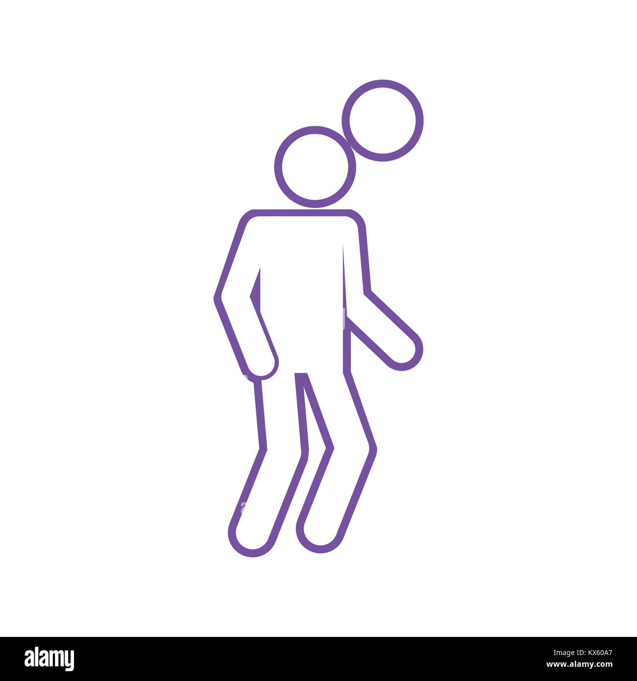 Rubrik Fußball Fußball Sport Übersicht Abbildung Symbol Vektor Illustration Graphic Design Stock Vektor