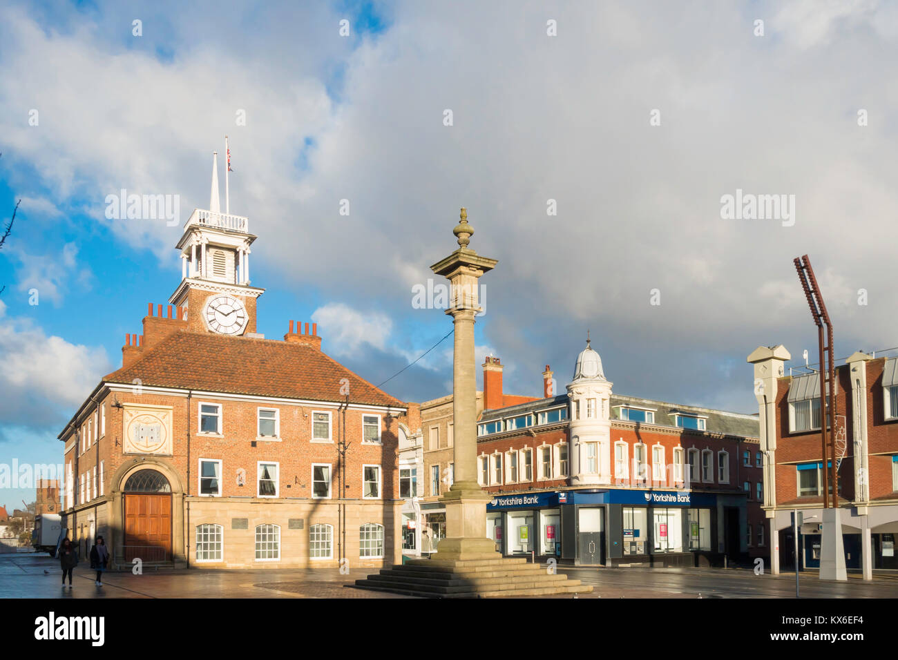 Rathaus, Hauptstraße Stockton on Tees, Co. Durham UK Stockfoto