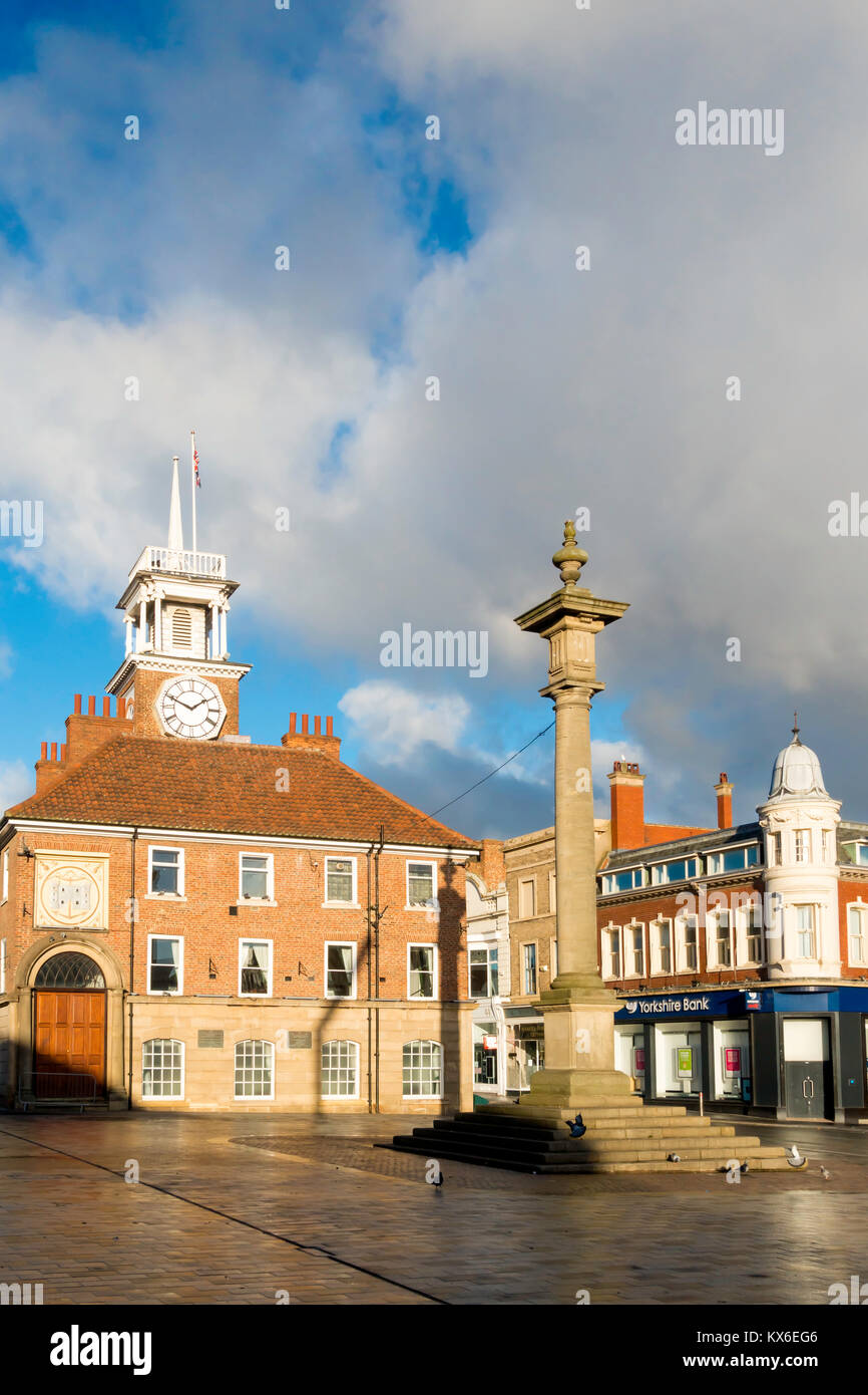 Rathaus, Hauptstraße Stockton on Tees, Co. Durham UK Stockfoto