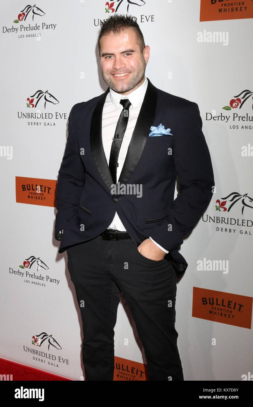 James M Sama in der Ankunftshalle für ungezügelte Eve Derby Auftakt Party Los Angeles, das Avalon, Los Angeles, CA 5. Januar 2018. Foto von: Priscilla Grant/Everett Collection Stockfoto