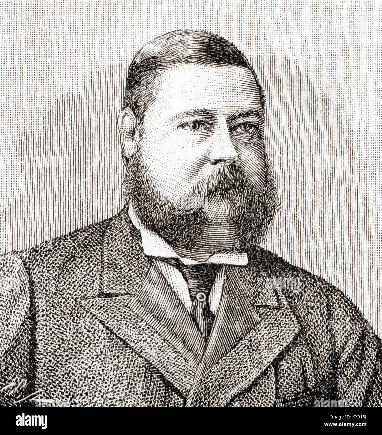 Henry Wellesley, 3. Herzog von Wellington, 1846 - 1900. Britischer Peer und konservativen Politiker. Von The Strand Magazine, veröffentlicht Januar bis Juni 1894. Stockfoto