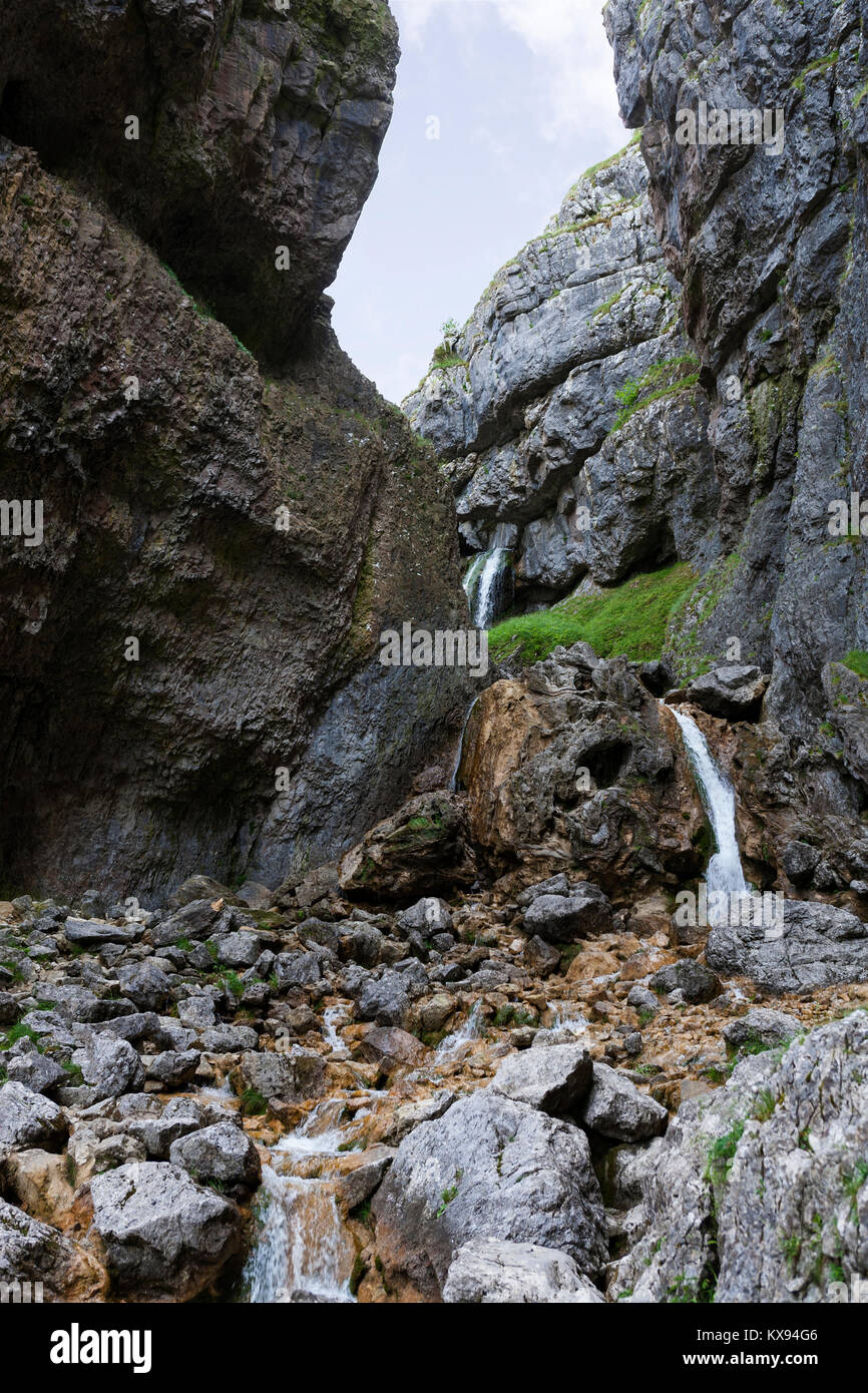 Gordale Scar, Yorkshire Dales National Park, North Yorkshire Stockfoto