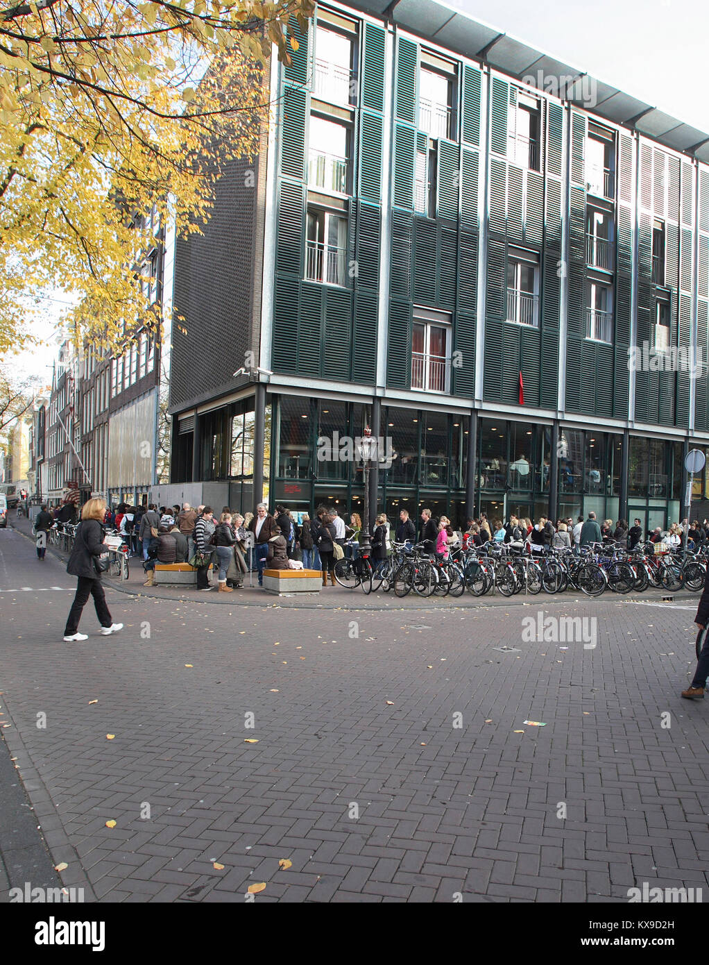 Das Haus, in dem Anne Frank aufgedeckt, daß sie in ihrem Tagebuch während des Zweiten Weltkrieges gelebt und beschrieben. Stockfoto