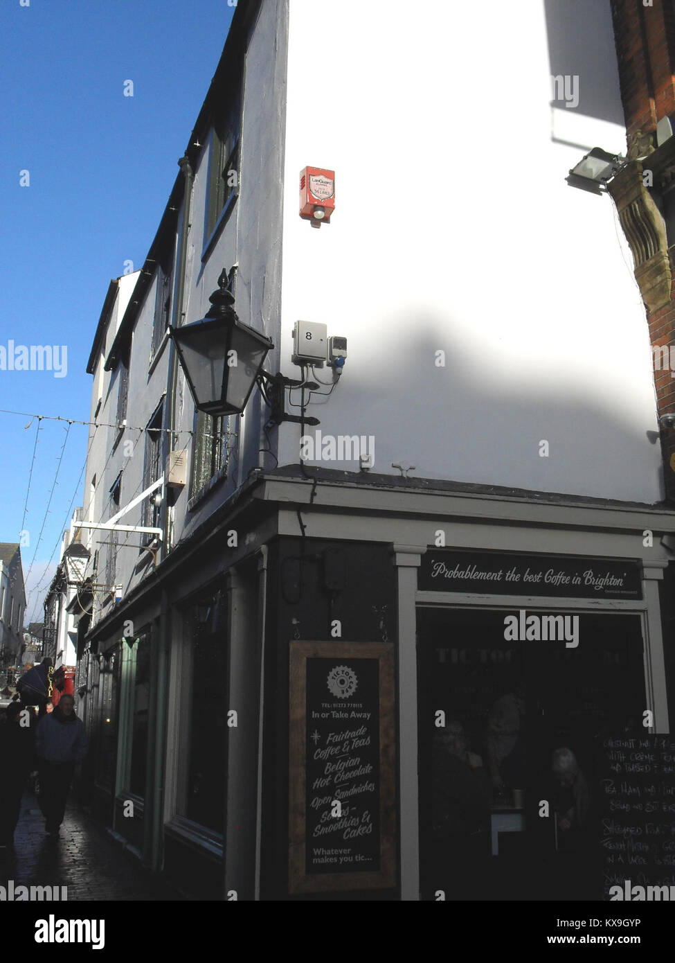 51 - 53 Meeting House Lane, Brighton (NHLE Code 1381790) Stockfoto