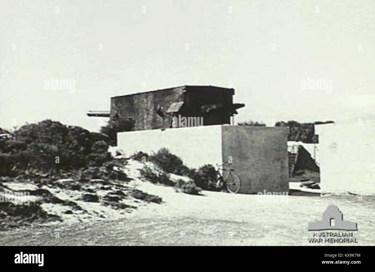 9,2-Zoll-Küsten-Artilleriegewehr bei Oliver's Battery, Australien, im Zweiten Weltkrieg für Küstenverteidigungsoperationen und militärischen Schutz eingesetzt. Stockfoto