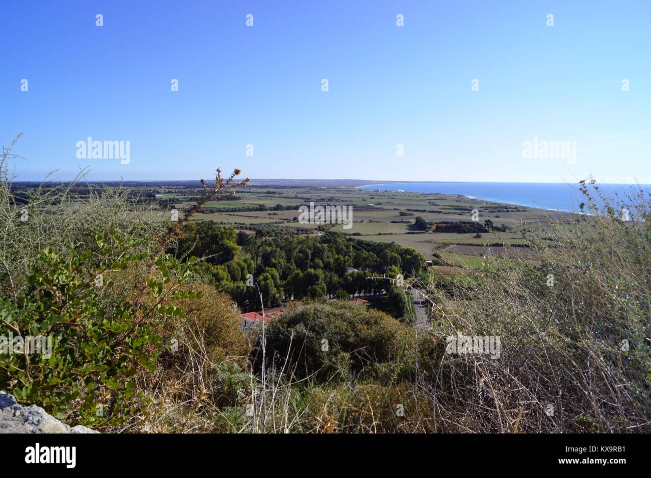 Die Halbinsel Akrotiri, Zypern Stockfoto