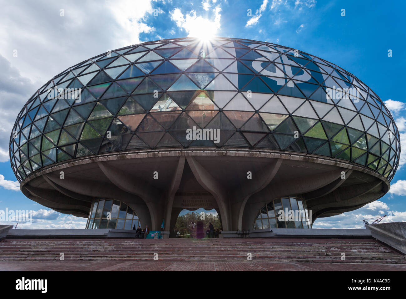 Belgrad, SERBIEN - 14. Mai: Museum der Luftfahrt auf Mai, 14, 2013, Belgrad, Serbien. Museum wurde im Jahre 1957 als die Jugoslawische luftfahrttechnische Museum gegründet. Situ Stockfoto