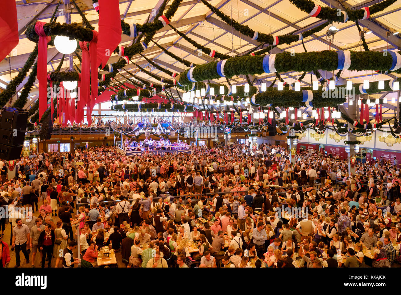 Schottenhamel Festzelt, Oktoberfest, Wiesn, München, Oberbayern, Bayern - Schottenhamel