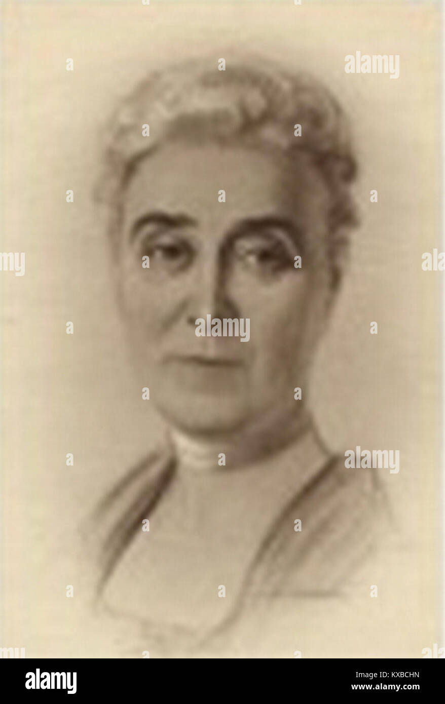 Jeanne Françoise Thérèse Boyer de Bouillane, geb. Nicolet (1859-1934) Stockfoto