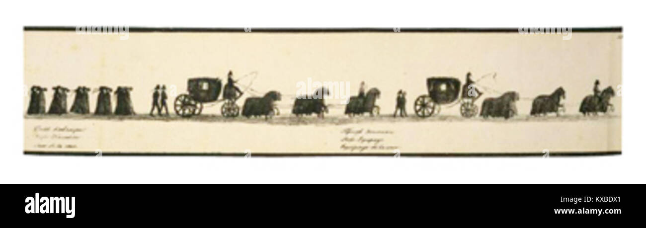 Maria Fedorowns Traueralbum ist eine historische Zusammenstellung, die die Trauer und Zeremonien rund um den Tod von Maria Fedorowna, der Mutter des Zaren Nikolaus II. Von Russland, dokumentiert. Es enthält Fotos und detaillierte Berichte über die Begräbnisriten und Reaktionen der königlichen Familie. Stockfoto