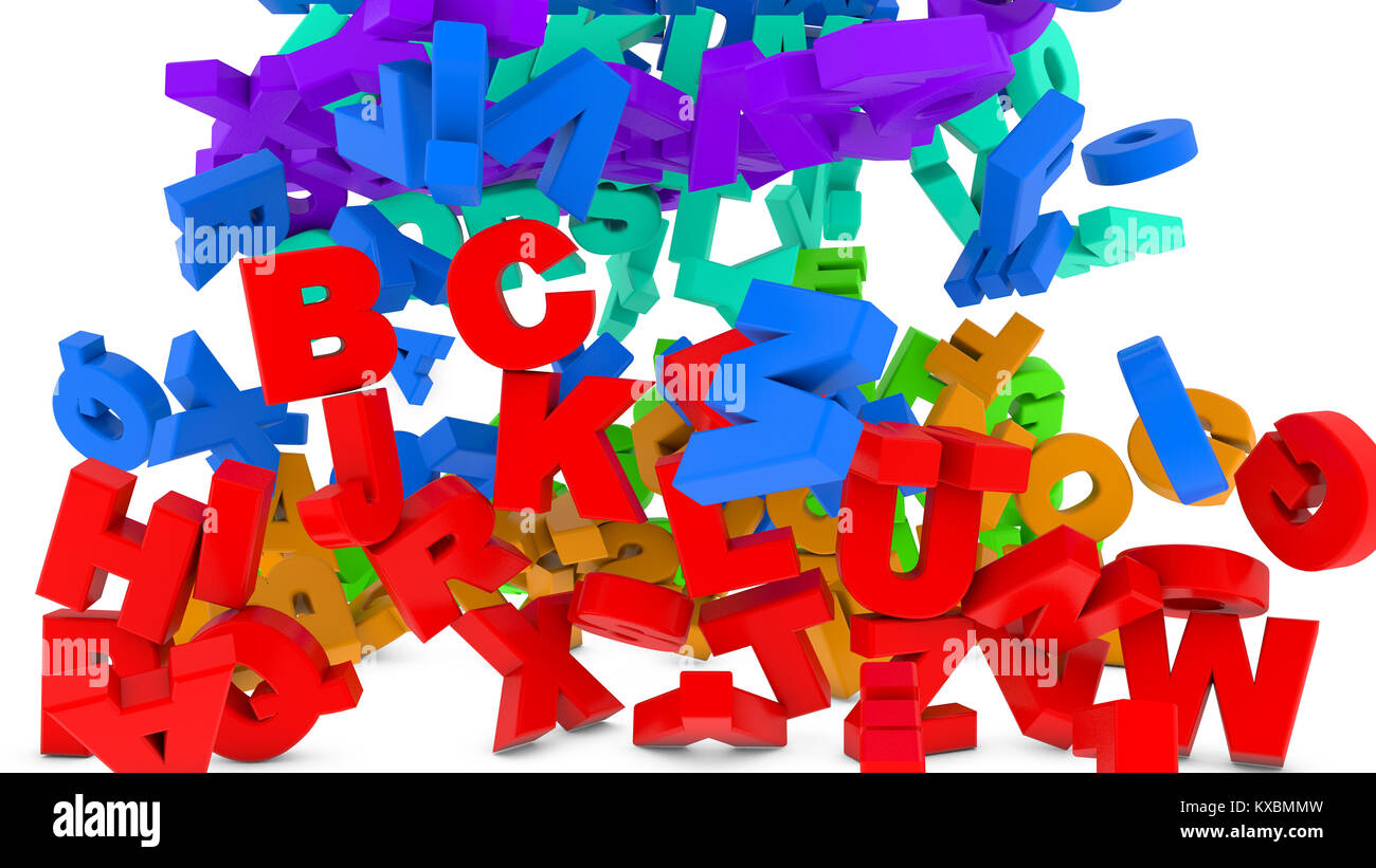 In Den Boden Ableiten 5 Buchstaben Fallende Buchstaben Stockfotos und -bilder Kaufen - Alamy