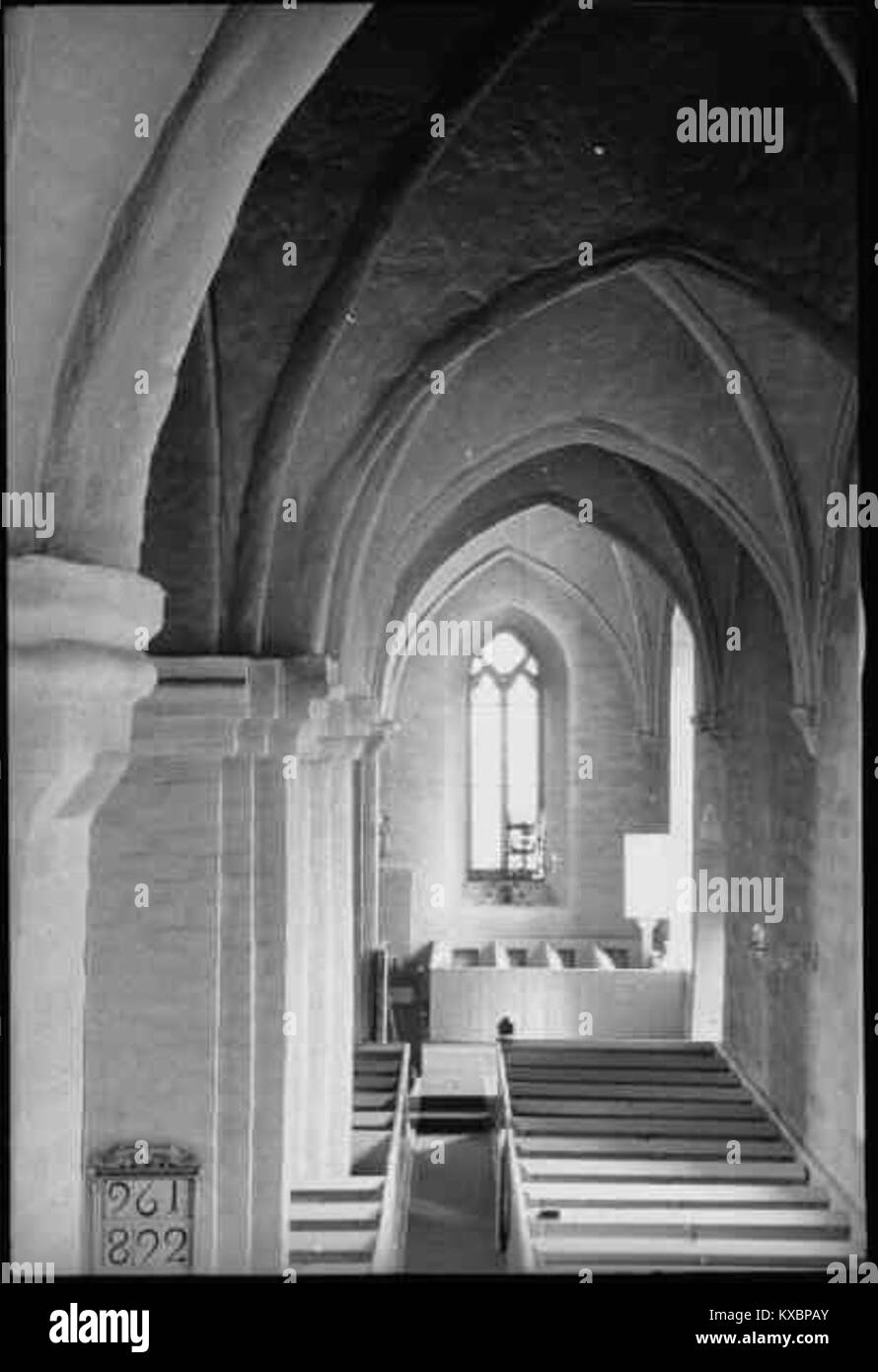 Die Sköllersta-Kirche in Schweden ist eine mittelalterliche Kirche mit ...