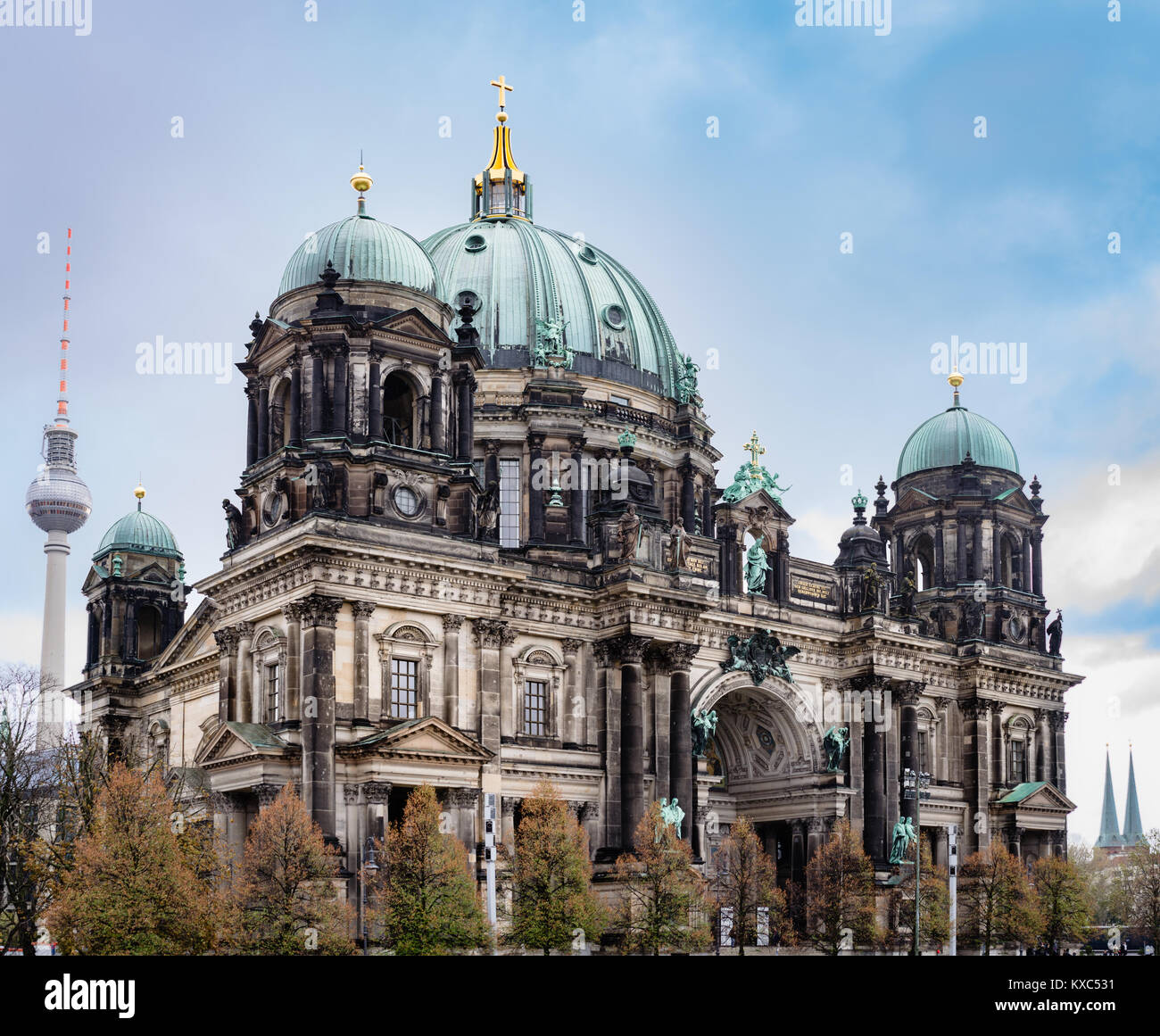 Berliner Dom Kirche, auch genannt der Berliner Dom in Berlin Deutschland. Stockfoto