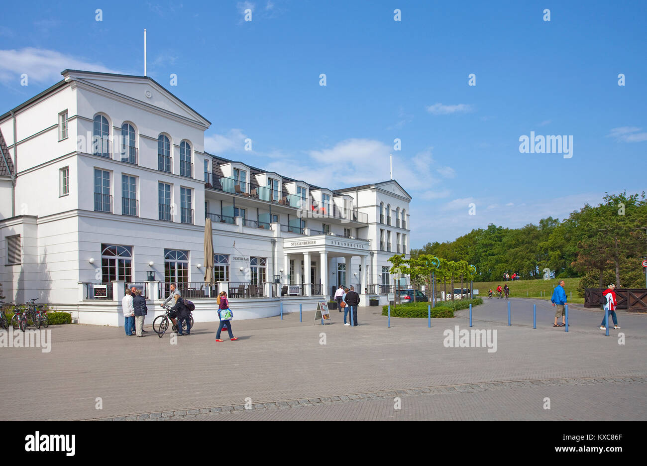 Steigenberger Beach Hotel und Spa in Zingst, Fishland, Mecklenburg-Vorpommern, Ostsee, Deutschland, Europa Stockfoto