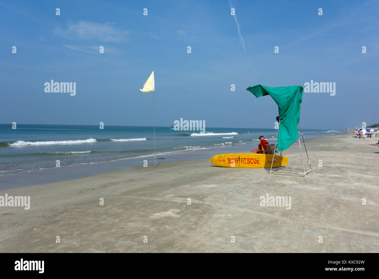 Benaulim Beach, South Goa, Indien Stockfoto