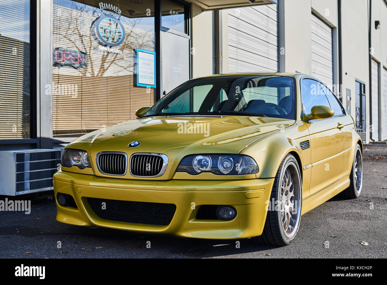 Phoenix gelb E46 M3 Stockfotografie - Alamy