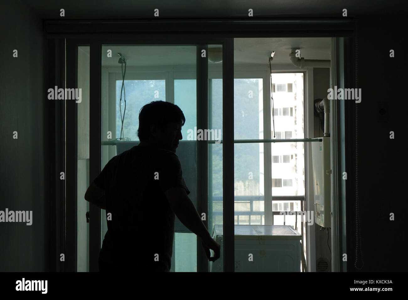 Ein Bild der spanischen Regionalwahlen 2015 in León, das die PACMA-Partei zeigt, die die politische Beteiligung und den demokratischen Prozess bei den regionalen Wahlen in Spanien repräsentiert. Stockfoto