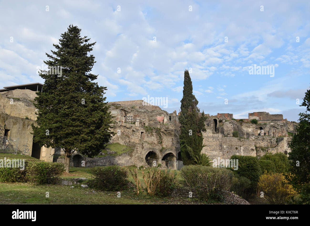 Porta Marina, Ruinen von Pompeji, 25. November 2017 Stockfoto