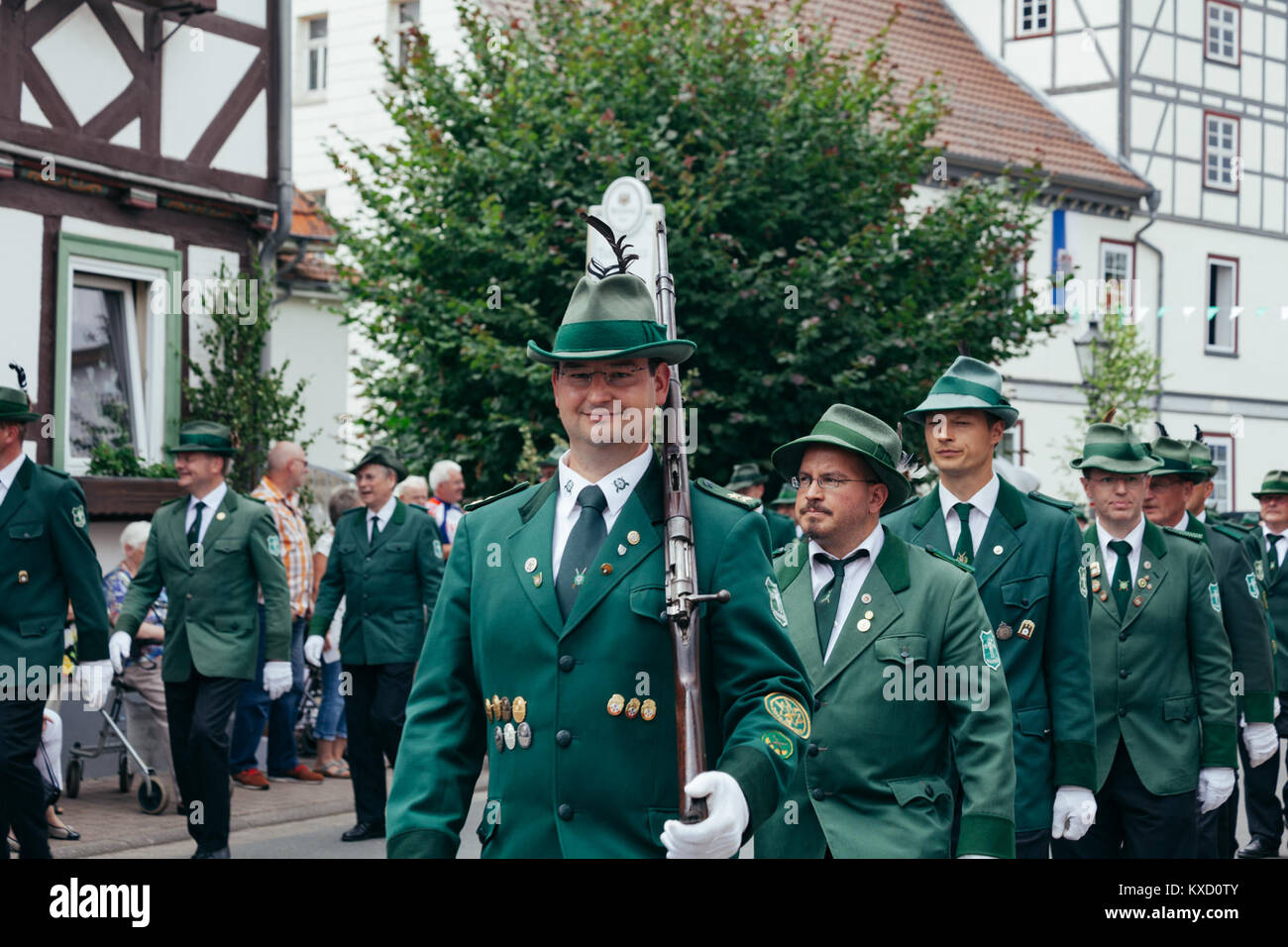 449. Wanfrieder Vogelschießen 2017 IMG 5159 bearbeiten Stockfoto