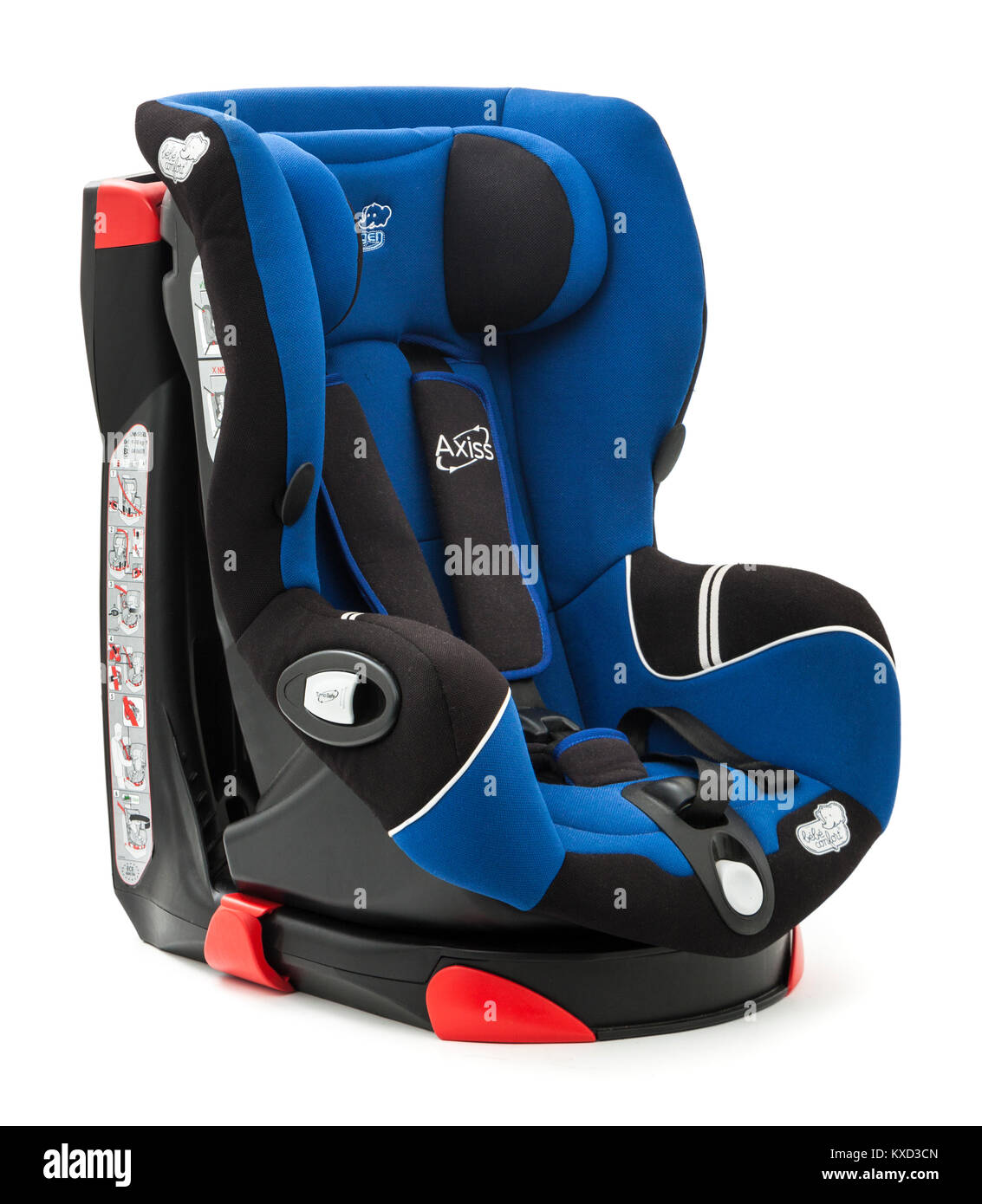 Bebe Confort Axiss'' schwenkbare Autositz für Kinder im Alter zwischen 9 Monaten bis 4 Jahren (9-18 kg) Stockfoto