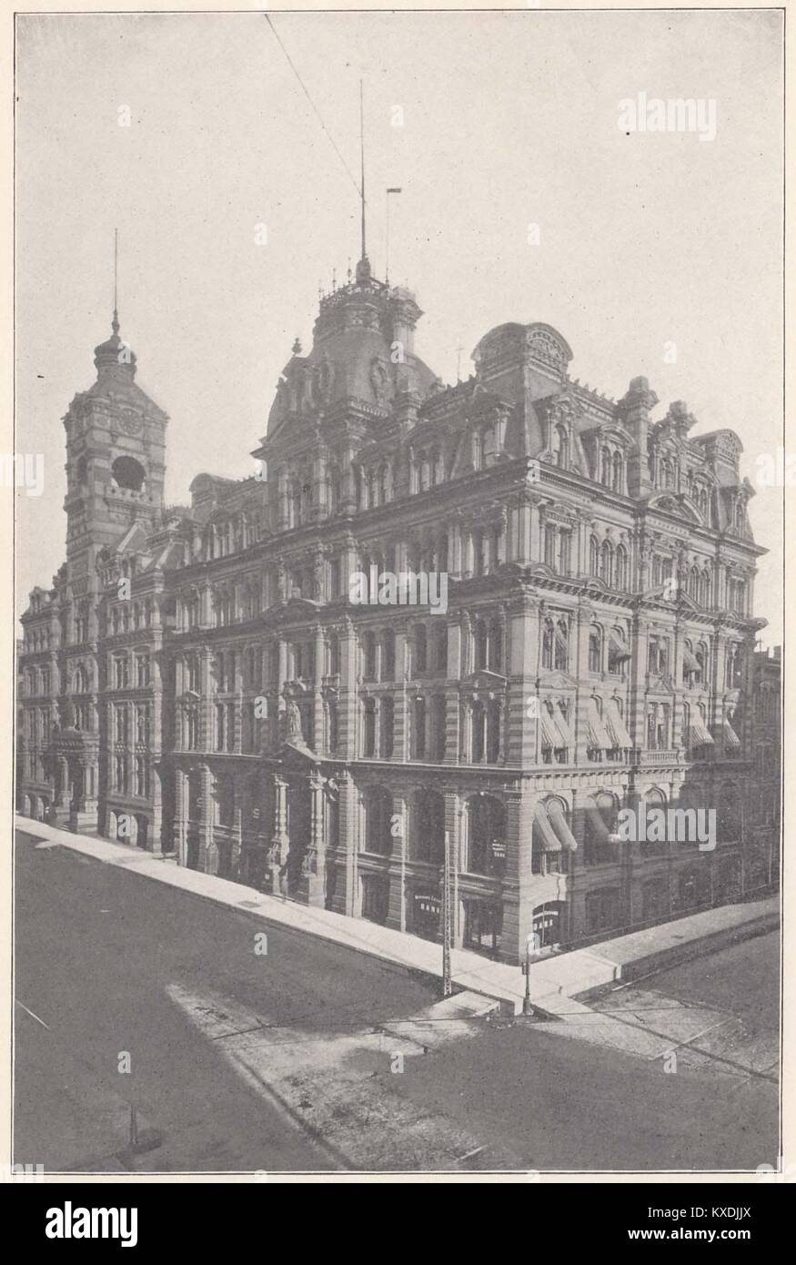 Handelskammer von Wisconsin Marine und Feuer Versicherung Bank, Milwaukee, Wis. Stockfoto