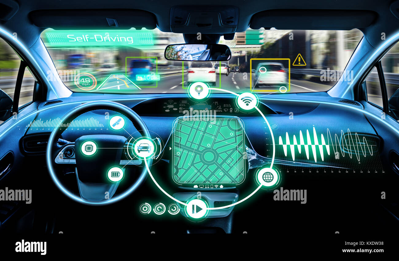 Car cockpit internet of things -Fotos und -Bildmaterial in hoher Auflösung  – Alamy