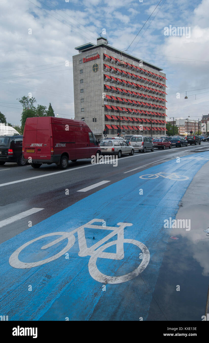 Kurs Zyklus in Kopenhagen, Dänemark. Stockfoto