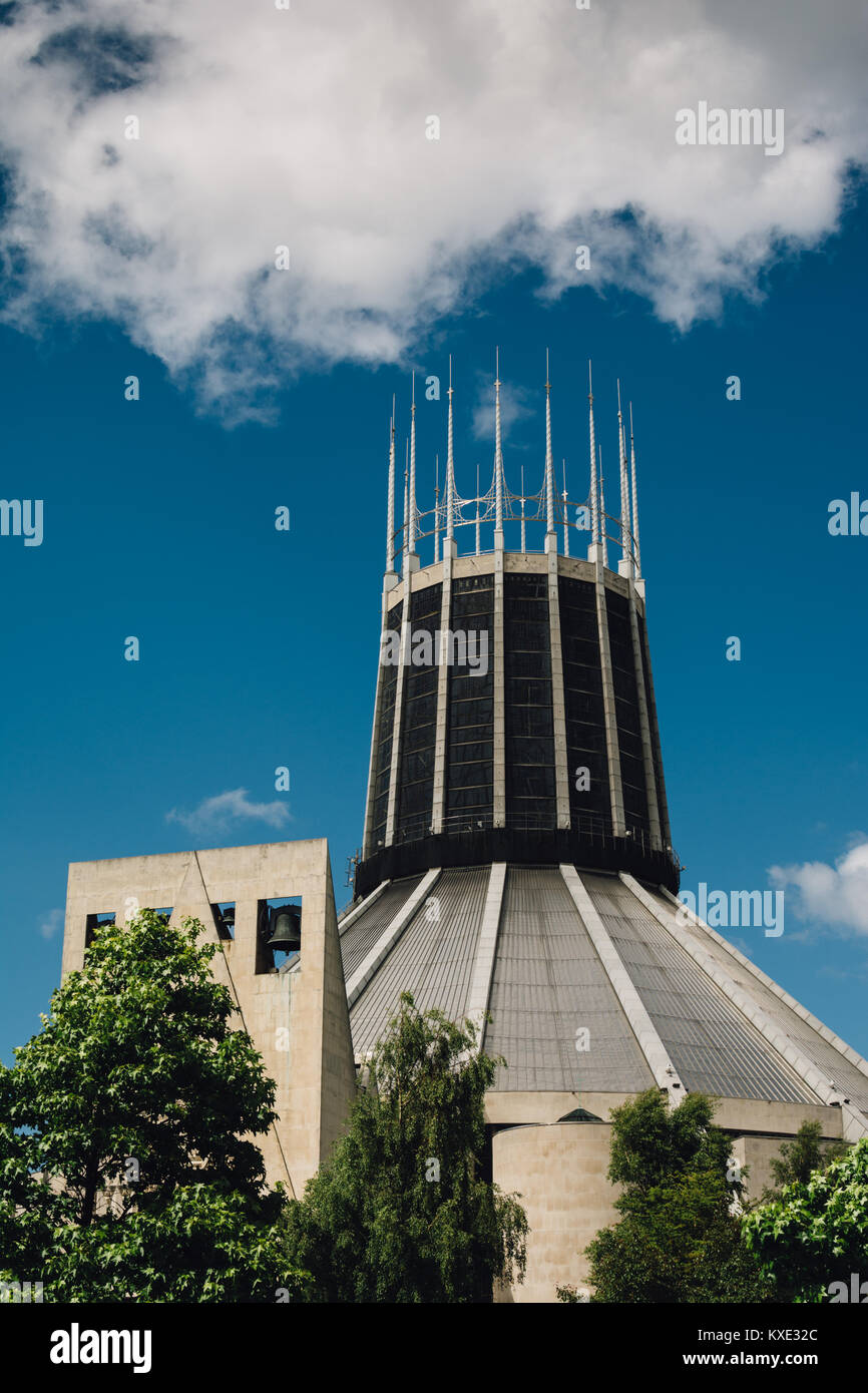 Liverpool Metropolitan Cathedral, Mount Pleasant, Liverpool, England. Offiziell als der Metropolitan Kathedrale oder Christus der König bekannt. Stockfoto